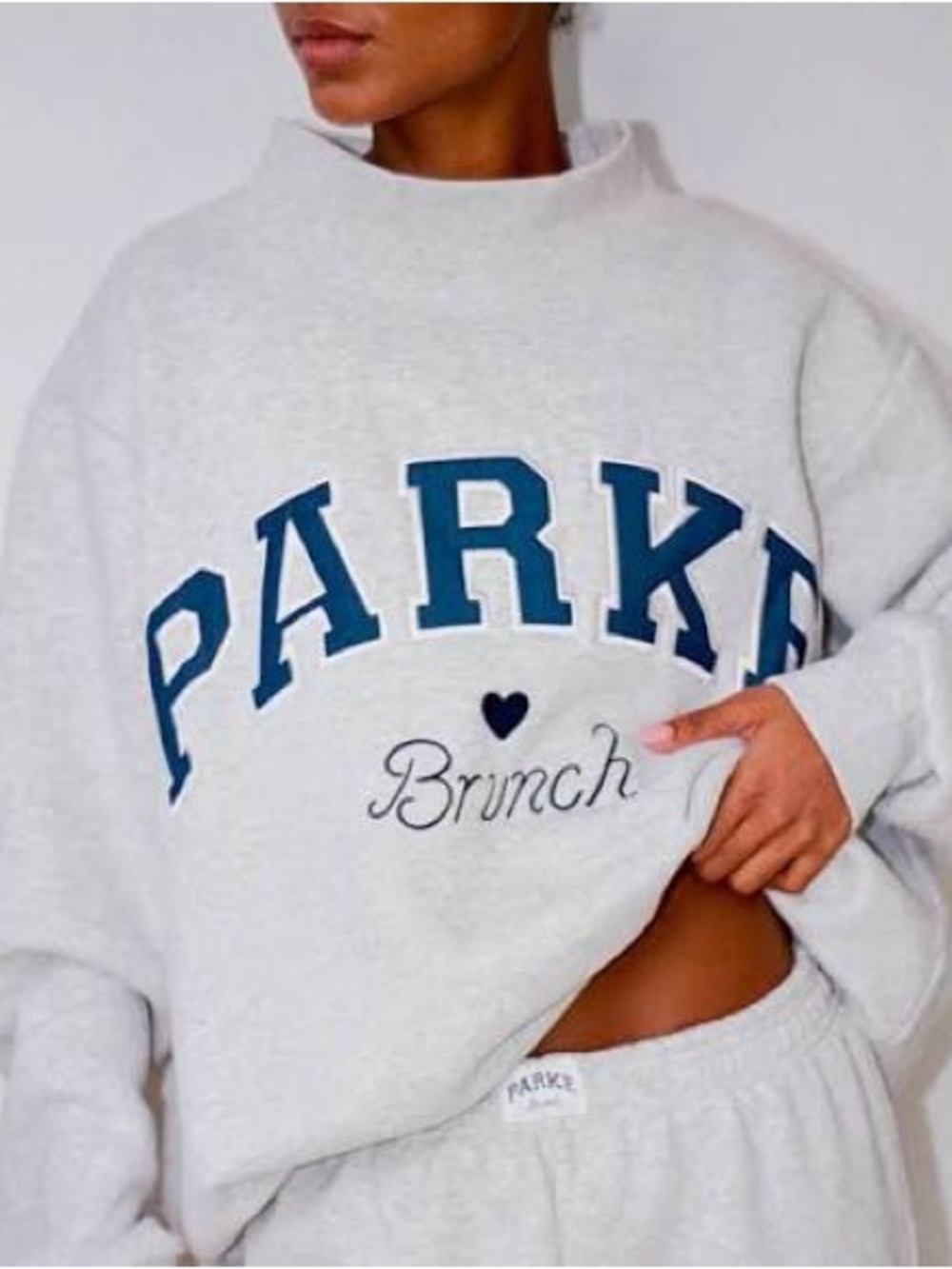 Parke x Brunch Varsity Mockneck